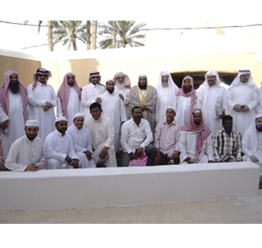 حفل تكريم المسلمين الجدد والدعاة في مسجد الجو بحي نبعة